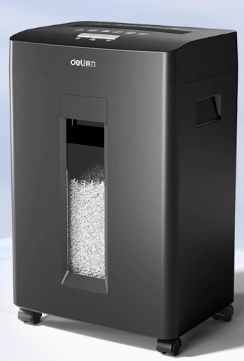 得力碎纸机办公室专用5级保密碎纸商用文件粉碎机大功率电动大型 得力碎纸机办公室专用5级保密碎纸商用文件粉碎机大功率电动大型